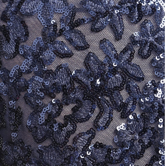 Alex Evenings Sequin V-Neck Knee-Length Dress – Size 18 - Picture 11 of 14